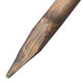 アイリスオーヤマ 焼丸杭 焼杉 KY-409