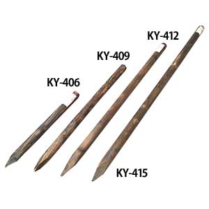 アイリスオーヤマ 焼丸杭 焼杉 KY-409