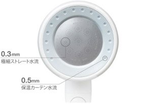 三栄水栓 レイニームーヴ【約45％の節水、角度調節、ワイドシャワー、手元ストップ機能、肌触り・浴びごこちやわらか】