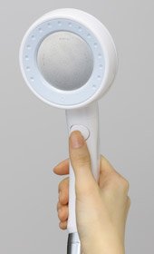 三栄水栓 レイニームーヴ【約45％の節水、角度調節、ワイドシャワー、手元ストップ機能、肌触り・浴びごこちやわらか】
