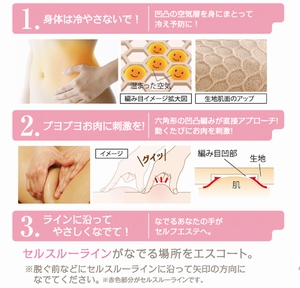 アドヴァンシング(ADVANCING) 桜香流「セルスルーエステ」インナートップス 2枚組 モカベージュ：MサイズOKA00010002MBE2