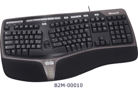 Amazon Co Jp マイクロソフト キーボード Natural Ergonomic Keyboard 4000 B2m パソコン 周辺機器