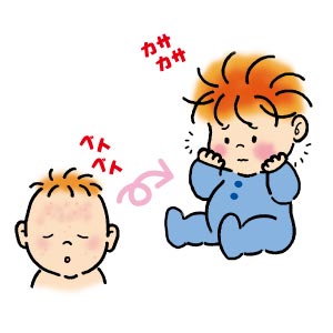 赤ちゃんの肌には低刺激の洗浄剤を！