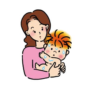 汗腺が密集しているので汗っかき！