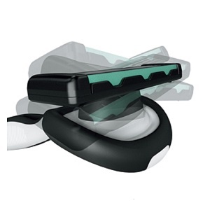 肌にあわせて動く3D首振り構造