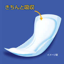 きちんと吸収