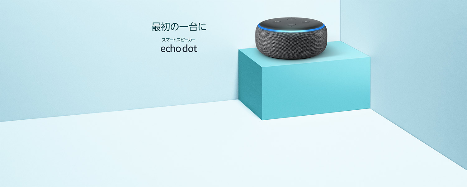 最初の一台に Echo Dot