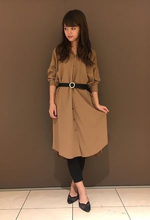 コーディネートのご紹介 Ingni イング ロングシャツ ワンピース Amazon Co Jp