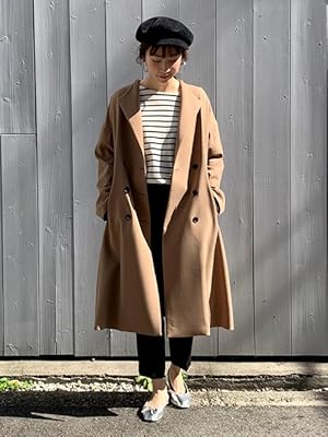 コーディネートのご紹介 Urban Research アーバンリサーチ ノーカラートレンチコート Amazon Co Jp