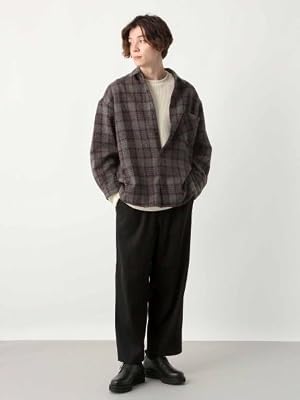 コーディネートのご紹介 HARE(ハレ) BIGブークレチェックシャツ