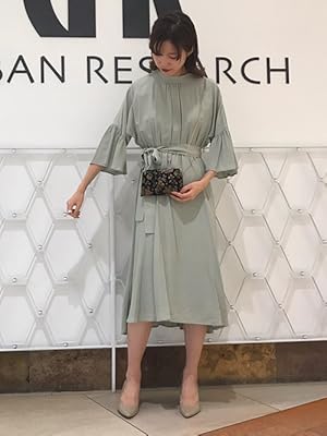 コーディネートのご紹介 Urban Research アーバンリサーチ La Maison フレア袖ワンピース Amazon Co Jp