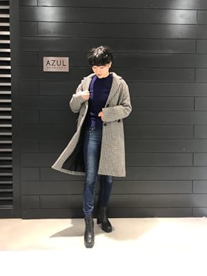 コーディネートのご紹介 Azul By Moussy アズールバイマウジー Chestr Coat 250cah30 059i Amazon Co Jp