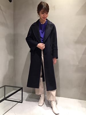 コーディネートのご紹介 Beauty Youth United Arrows ビューティ ユース ユナイテッドアローズ Hamilton Wool Mix メルトンロングpコート 16251444382 Amazon Co Jp