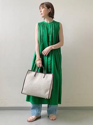 コーディネートのご紹介 Urban Research Doors アーバンリサーチ ドアーズ コットンボイルノースリーブワンピース Dr05 26m510 Amazon Co Jp