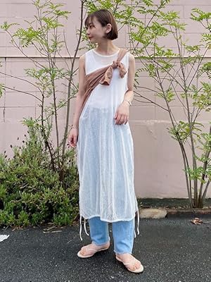 コーディネートのご紹介 Kbf ケービーエフ メッシュデザインワンピース Kb05 26v3 Amazon Co Jp