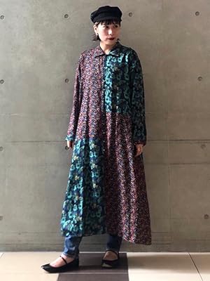 コーディネートのご紹介 Beauty Youth United Arrows ビューティ ユース ユナイテッドアローズ リバティ プリントパッチワークシャツワンピース Amazon Co Jp