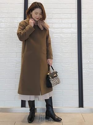 URBAN RESEARCH ROSSO FABRICA ノーカラーコート URBAN RESEARCH ROSSO WOMEN（アーバンリサーチ ロッソ）の