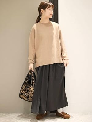 新品タグ付◉ クルーネックワイドモチモチニット DOORS  L.GRAY URBAN RESEARCH DOORS（アーバンリサーチドアーズ）の「クルーネック