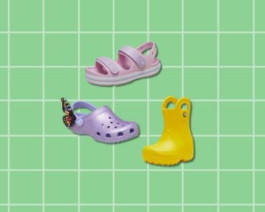 Promotional banner featuring products for croctober event