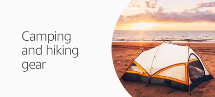 Camping and hiking gear