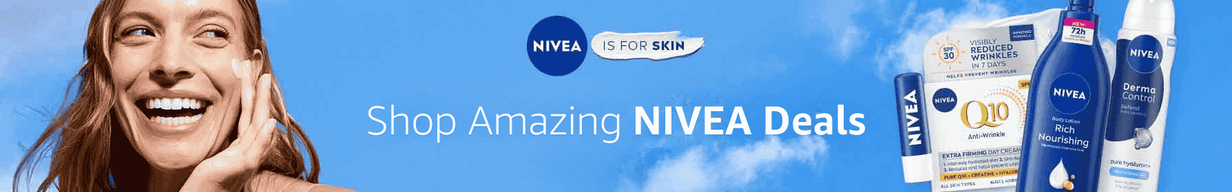 Save on select beauty favourites from NIVEA
