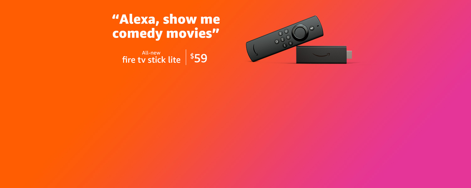 All new Fire TV Stick Lite