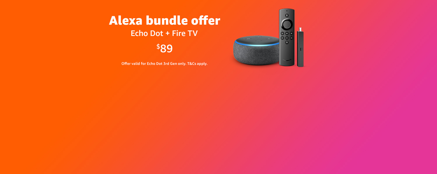 Bundle ad Save on Echo Dot and Fire TV Stick Lite