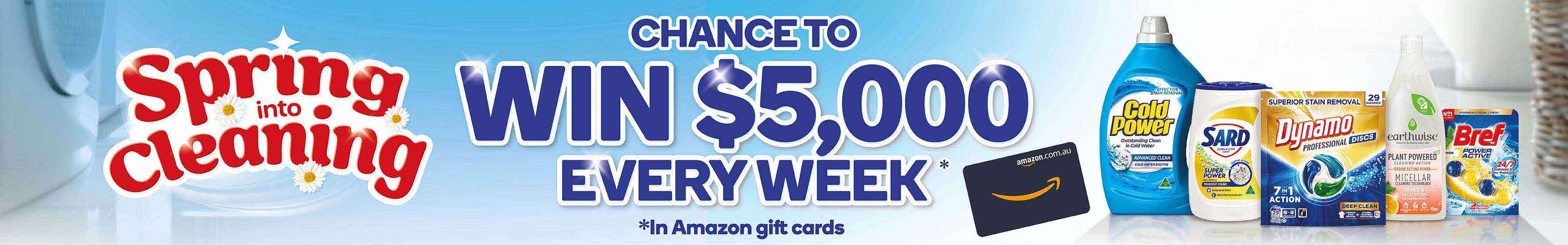 Spring into Cleaning with favourites from Cold Power, Dynamo and more!