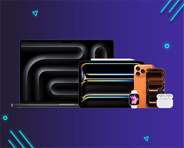 Up to 20% off Apple + up to 5% off* with DBS instalments