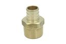 ノーブランド品　銅管継手　PEXアダプター　スレッド３/４"　PEX*３/４" Male NPT　５個入り