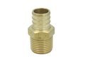 ノーブランド品　銅管継手　PEXアダプター　スレッド3/4" PEX x 1/2" MPT　５個入り