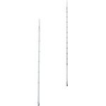 東京硝子器械 水銀棒状温度計 0～100℃ 300L 801530201 (495-4254)