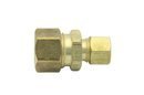 Generic 5/8" OD x 1/2" OD Compression Reducing Union,BRASS COMPRESSION FITTING(Pack of 5 ) [並行輸入品]
