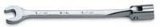 SK Hand Tool 88918 12-Point Flex Combination Wrench, 18mm, Full Polished Finish [並行輸入品]