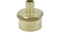 ノーブランド品　銅管継手　PEXアダプター　スレッド1/2" PEX x 3/4" Female NPT　５個入り