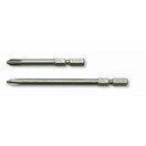 コーケン　１／４”Ｈ　片側プラスビット（溝位置１３ｍｍ）　全長１００ｍｍ　Ｎｏ．２　紙袋入　　E4S100-P02P