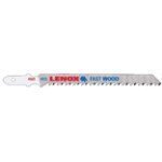 Lenox Tools 20751CT456S T-Shank High Carbon Steel Fast Cut Jig Saw Blade, 4-Inch x 5/16-Inch 6TPI, 2