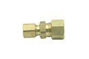Generic 3/8" OD x 1/4" OD Compression Reducing Union,BRASS COMPRESSION FITTING(Pack of 5 ) [並行輸入品]