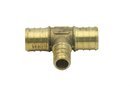 ノーブランド品　銅管継手　Ｔ型　PEXティー　異径　スレッド３/４"*３/４"*１/２"PEX　５個入り