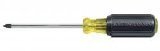Klein Tools 660 no. 0 Square-Recess Tip Screwdriver with 4-Inch Round-Shank [並行輸入品]