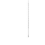 東京硝子器械 水銀棒状温度計 0～50℃ 300L 801530204 (495-4262)