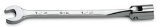 SK Hand Tool 88812 12-Point Flex Combination Wrench, 3/8-Inch, Full Polished Finish [並行輸入品]
