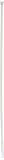 Ty-Rap TY26M Cable Tie 40 lb. 11" Natural Nylon with Stainless Steel Locking Device Bulk Pack 1000 (