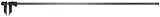 Mitutoyo ABSOLUTE 552-160-10 Digital Caliper, Carbon, Battery Powered, Inch/Metric, Nib Style Jaw, 0