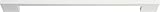 Atlas Homewares A866-WG Successi 12.3-Inch Thin Square Long Rail Pull, Glossy White [並行輸入品]
