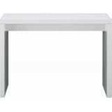 桜屋工業 事務デスク パソコンデスク ハイタイプ 幅100×奥行38×高さ72cm ホワイト(白)SD-608 机 PCデスク 学習机 ワークデスク おしゃれ