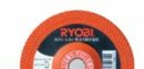 RYOBI リョービ 刃研ぎ砥石(乾式) 6681671 外径×厚さ×内径:100×3×15mm