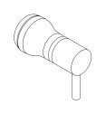 Kohler 1149579 Replacement Assembly Handle Vibrant Brushed Nickel [並行輸入品]