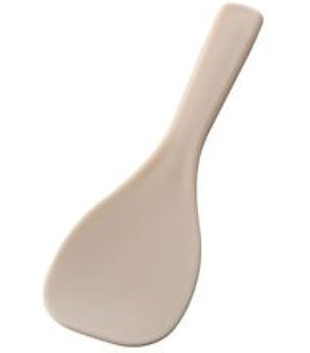 Amazon｜PP 抗菌 福杓子 全長195 大 クリーム No.101｜しゃもじ