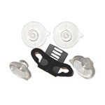 Escort Windshield Suction Cup Mount for Radar and Laser Detectors (Bracket & 4 Suction Cups) [並行輸入品]